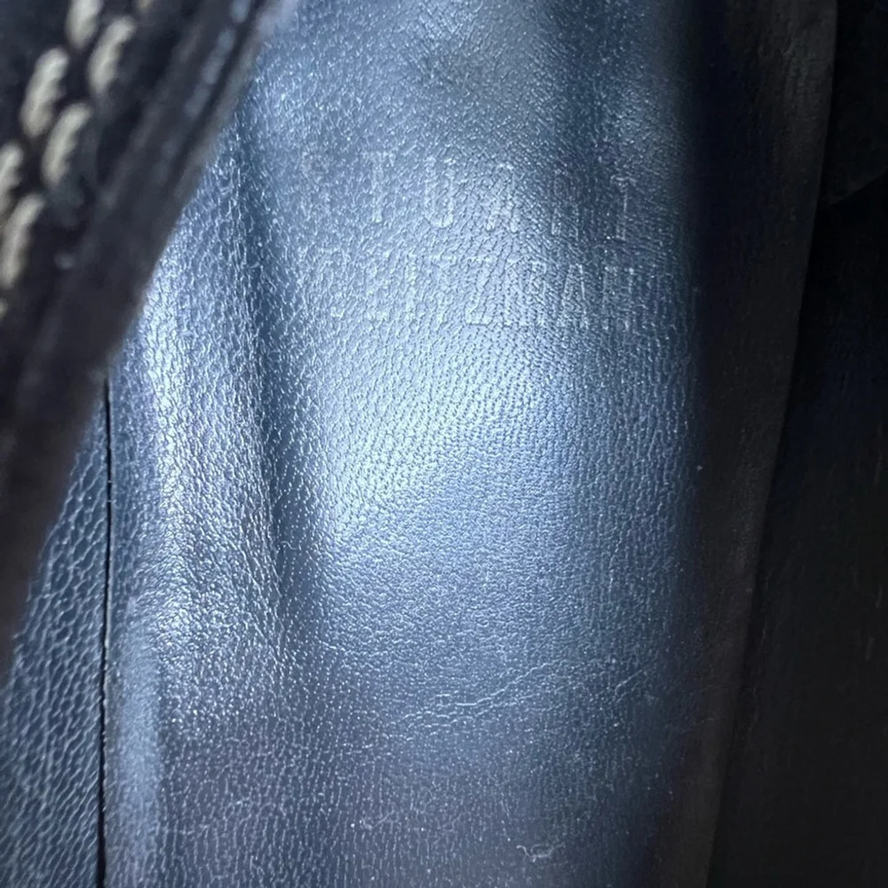 Vintage Stuart Weitzman Suede Square Toe Loafers - Picture 3 of 9